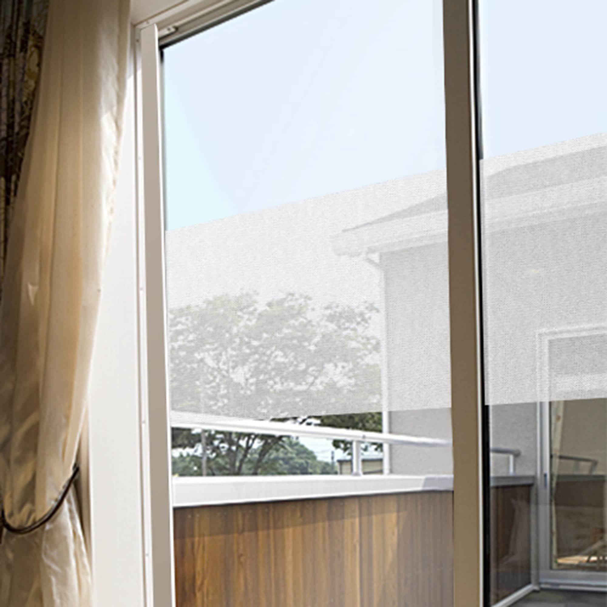 △ 明和グラビア株式会社 ルミエール窓付タイプパネルドア DL-1702 約 巾 94cm×174cm 撮影の為開封未使用品 △ 明和グラビア株式会社 ルミエール窓付タイプパネルドア DL-1702 約